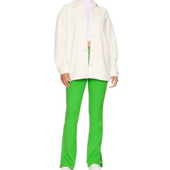 Sanctuary Kicker Stretchy Green Extra Large Leggings - Picture 3 of 3